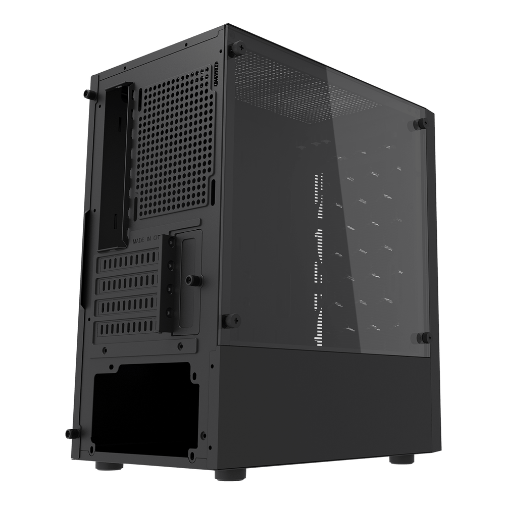 Darkflash DK300M M-ATX with 3 FANS PC Case - Black