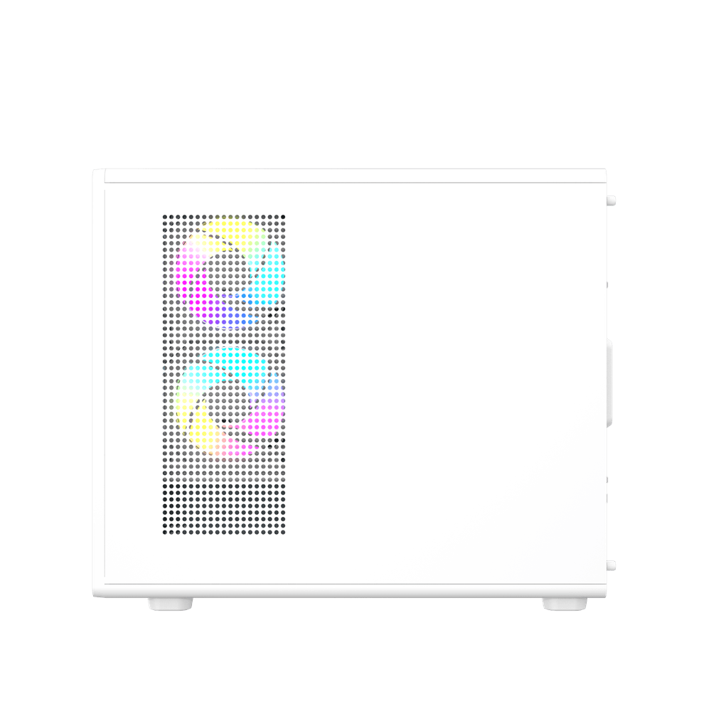 Darkflash DB460M M-ATX with 3 FANS PC Case - White
