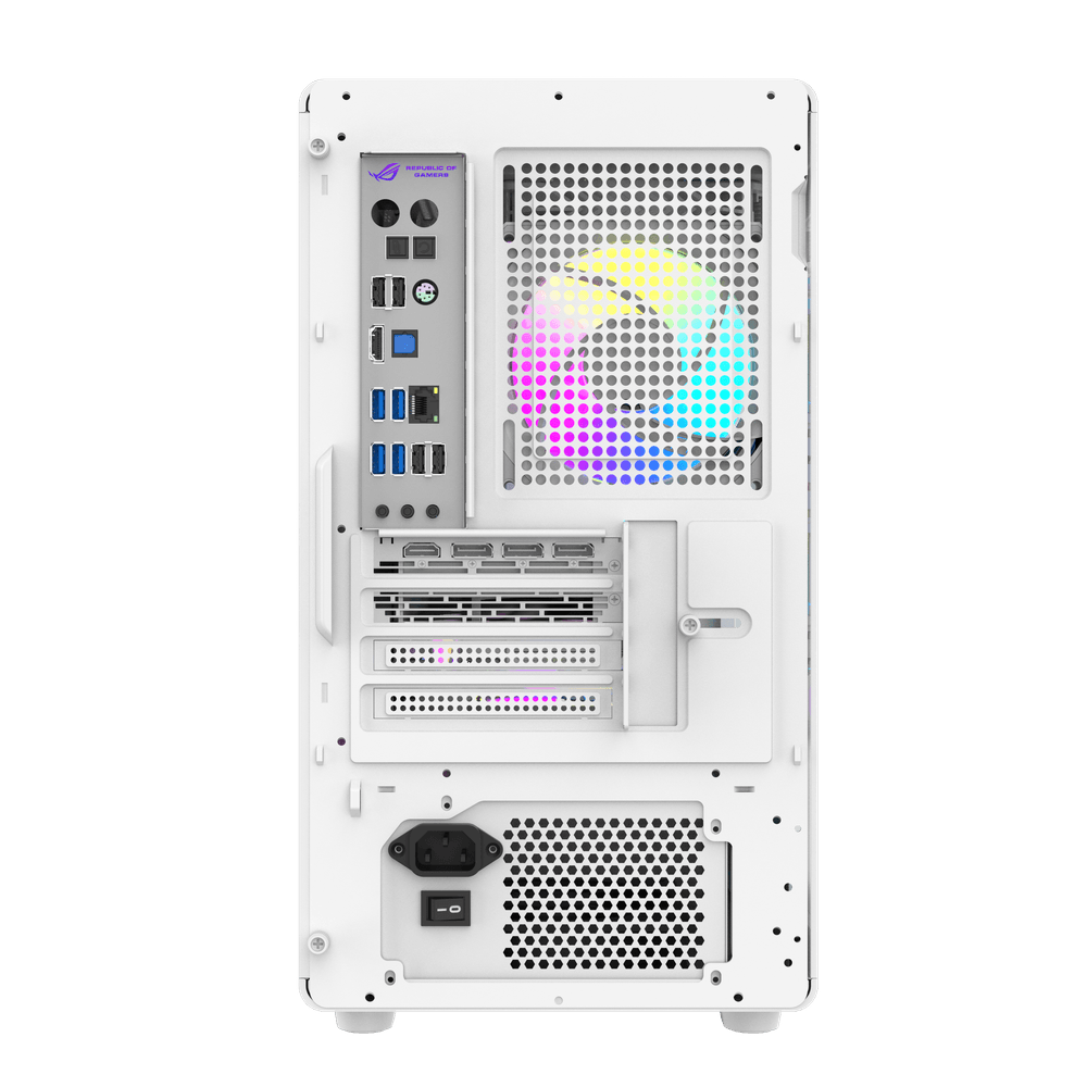 Darkflash DB460M M-ATX with 3 FANS PC Case - White