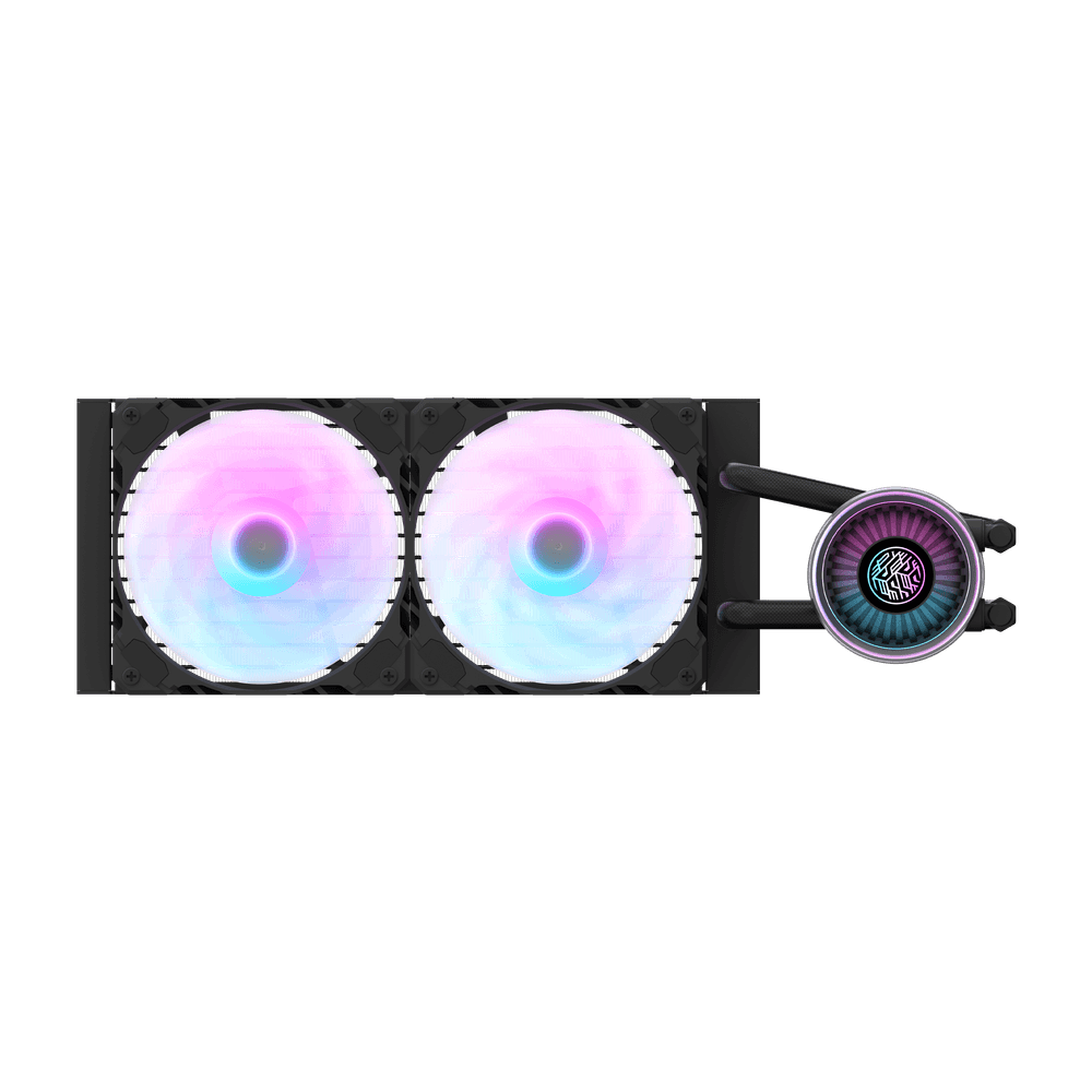 Darkflash DN240 Nebula 240mm AIO Liquid Cooler -  Black