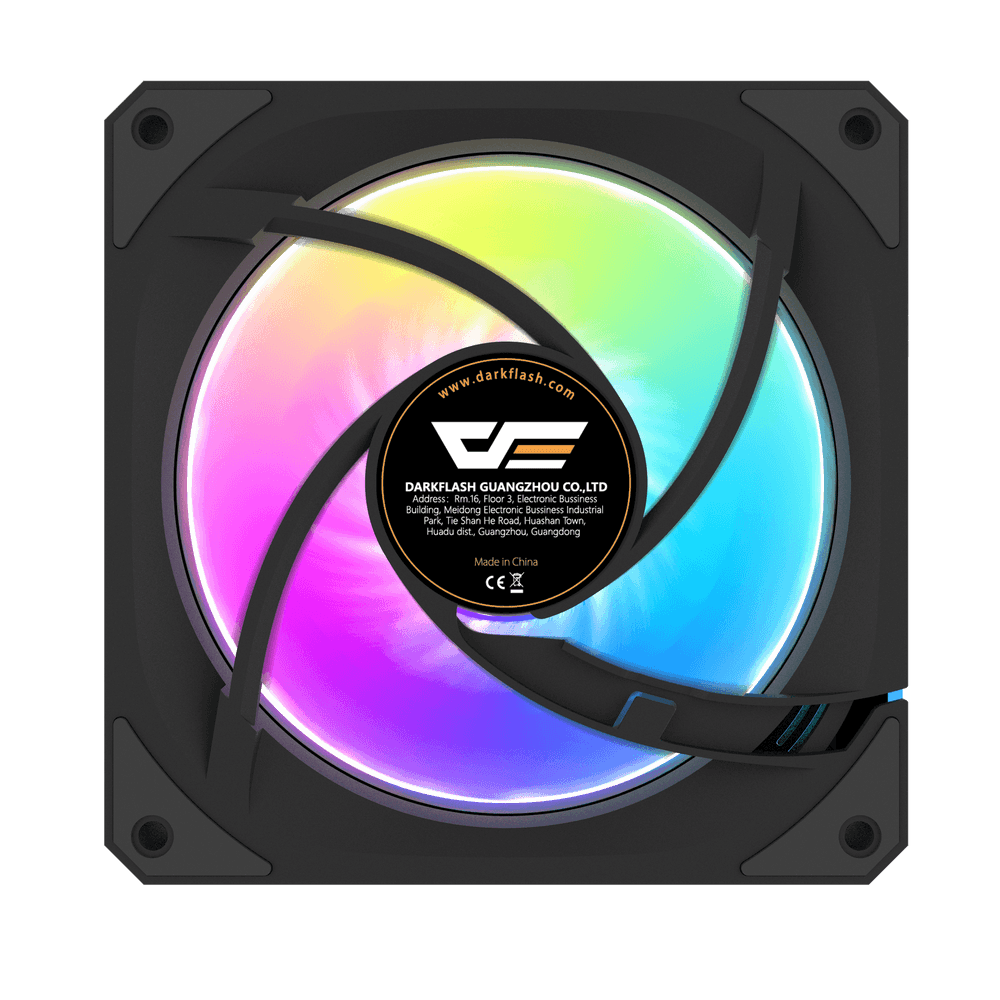 Darkflash INF24 3in1 RGB FAN Kit - Black