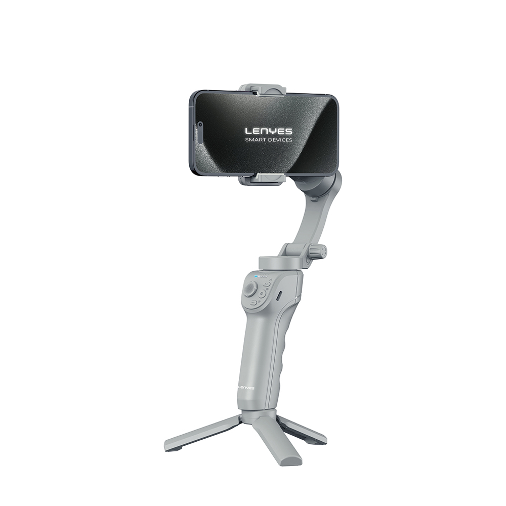 LENYES LPH105 Portable M01 3-Axis Handheld Gimbal Stabilizer - Gray