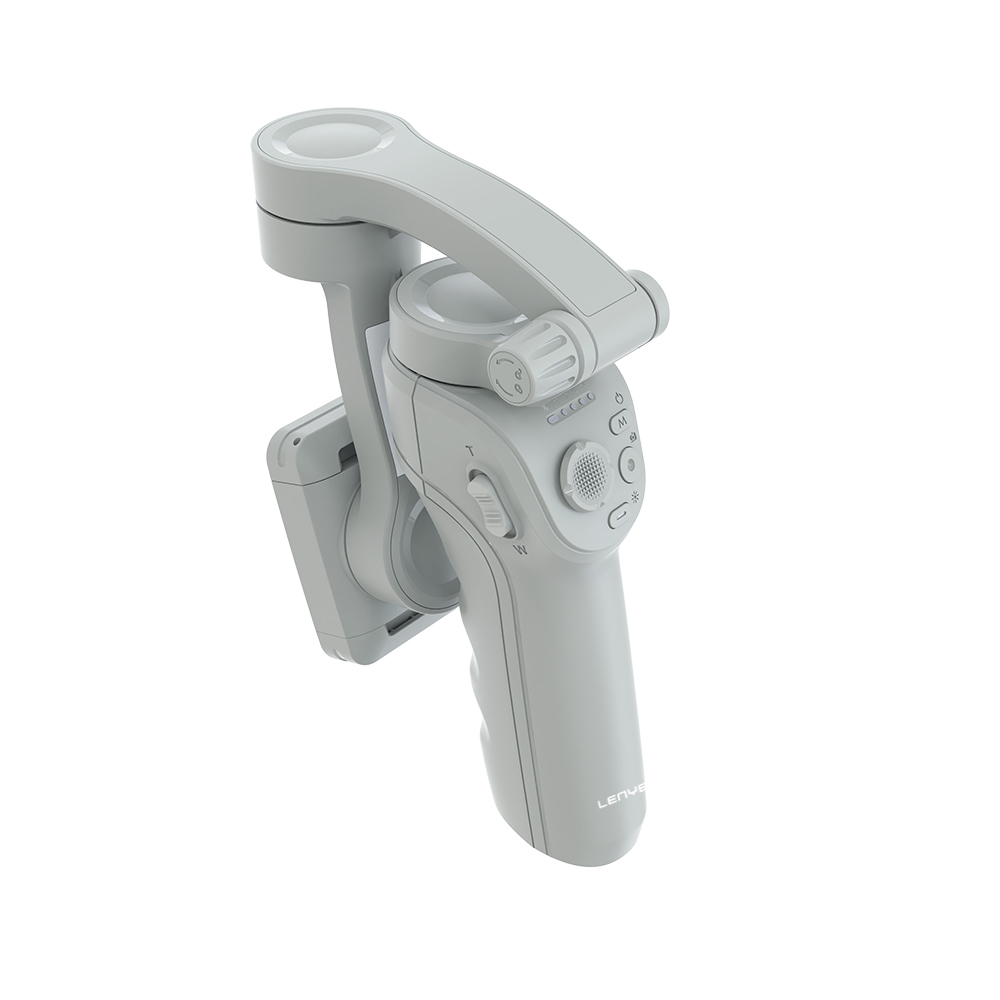LENYES LPH105 Portable M01 3-Axis Handheld Gimbal Stabilizer - Gray