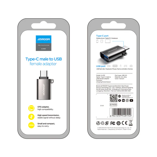 Joyroom H151 USB-C Adapter Joyroom H151 USB-C Adapter