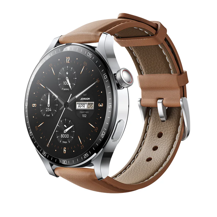 Joyroom Classic Series JR-FC2 Pro Smart Watch (Answer/Make Call) - Brown