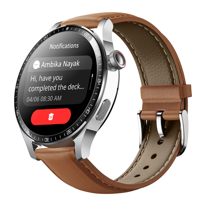 Joyroom Classic Series JR-FC2 Pro Smart Watch (Answer/Make Call) - Brown