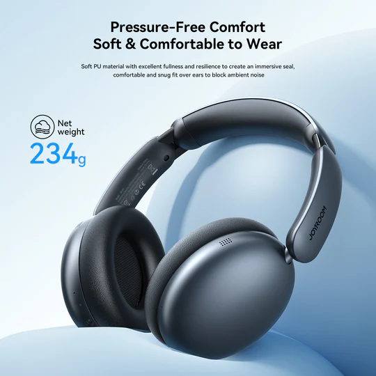 Joyroom JR-JH1 Hybrid ANC Wireless Headphones - Black