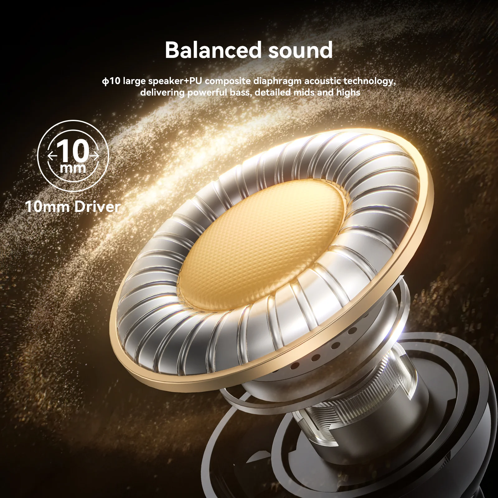 JoyRoom JR-BB3 TWS Earbuds - Black