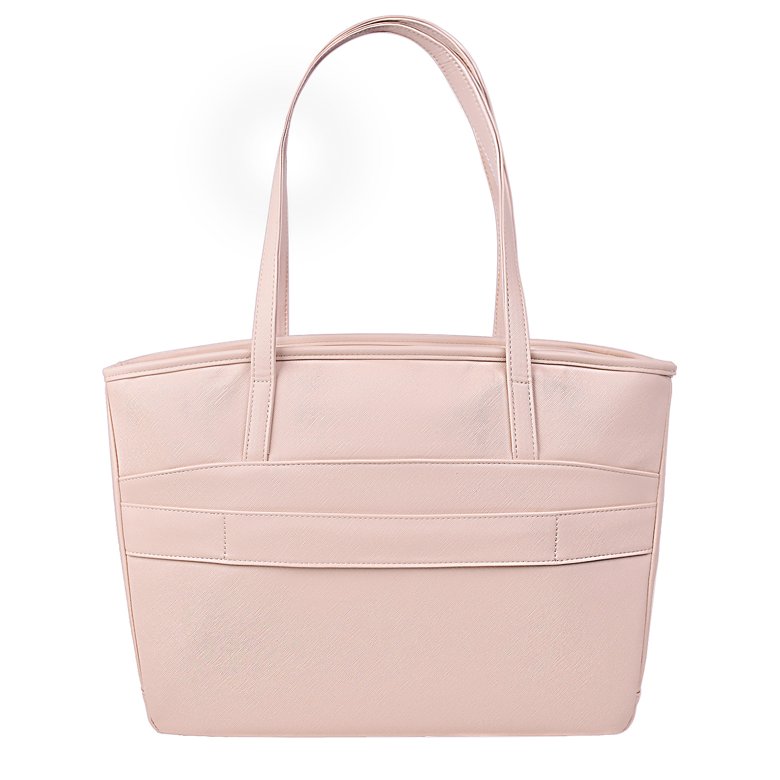 WIWU Pura Leather Tote Bag - Ivory