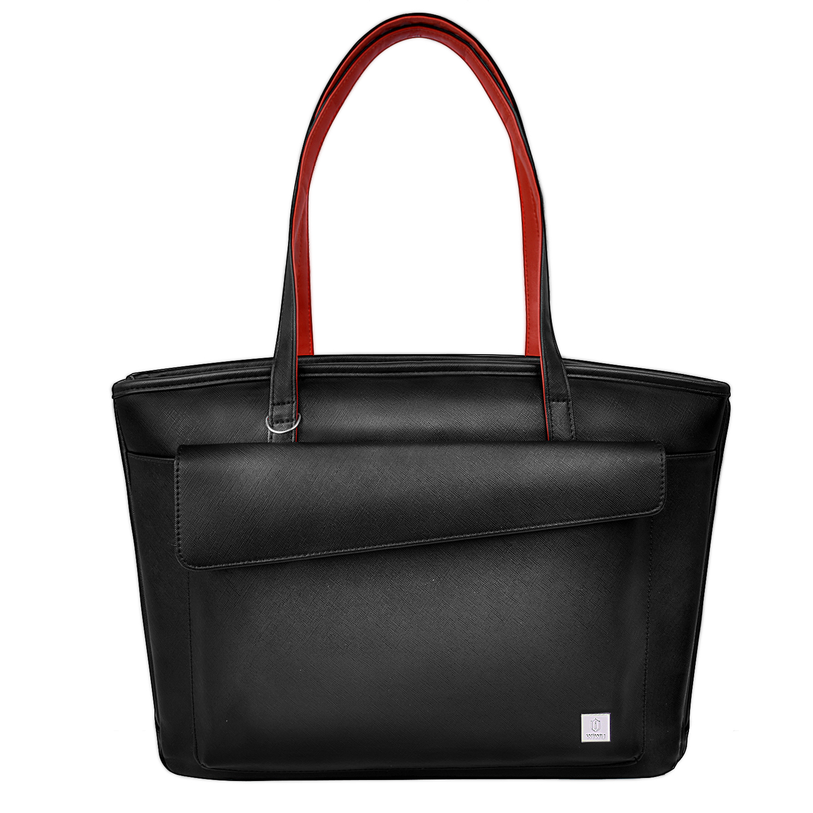 WIWU Pura Leather Tote Bag - Black