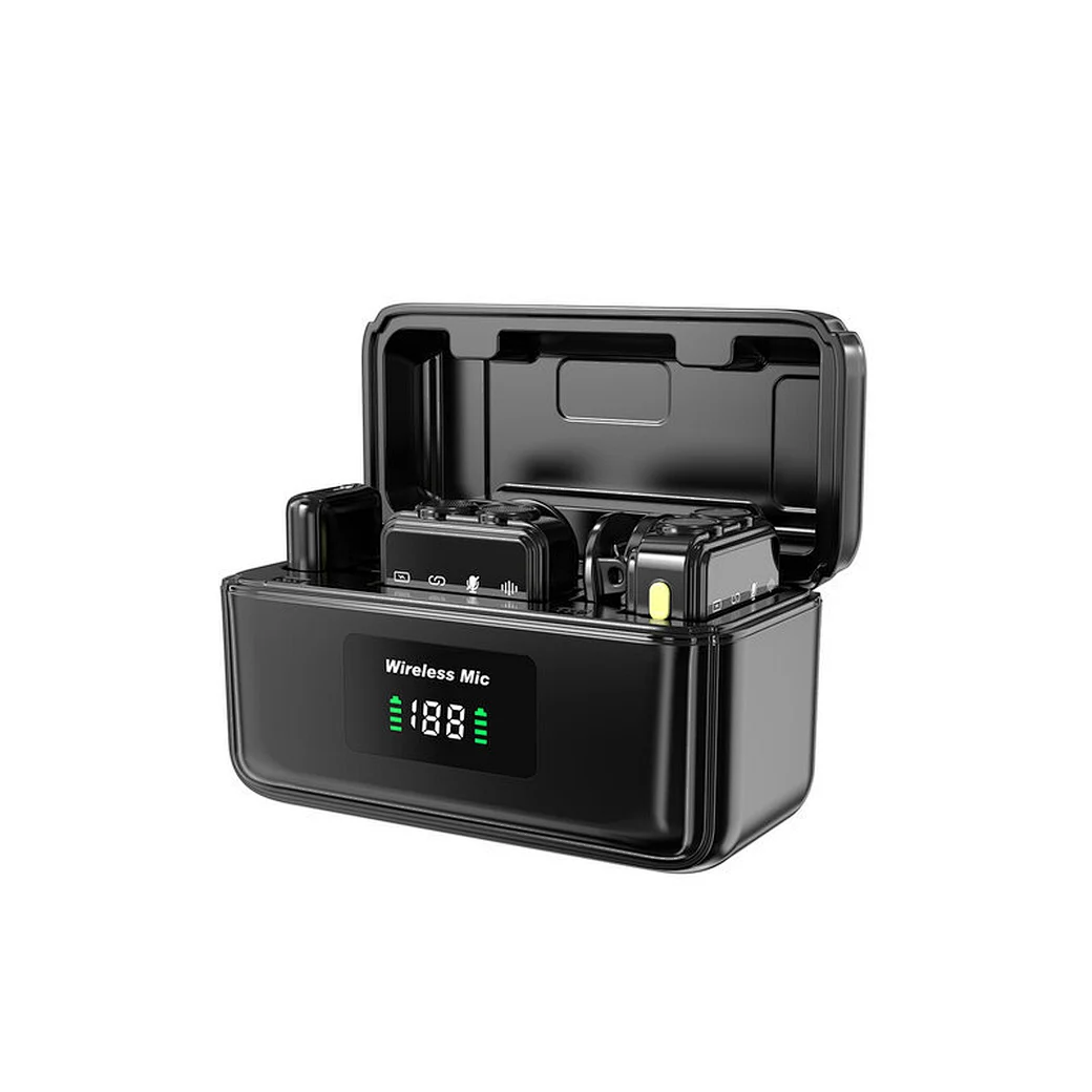 WIWU Wi-WM005 Duo Wireless Microphone ANC - Black