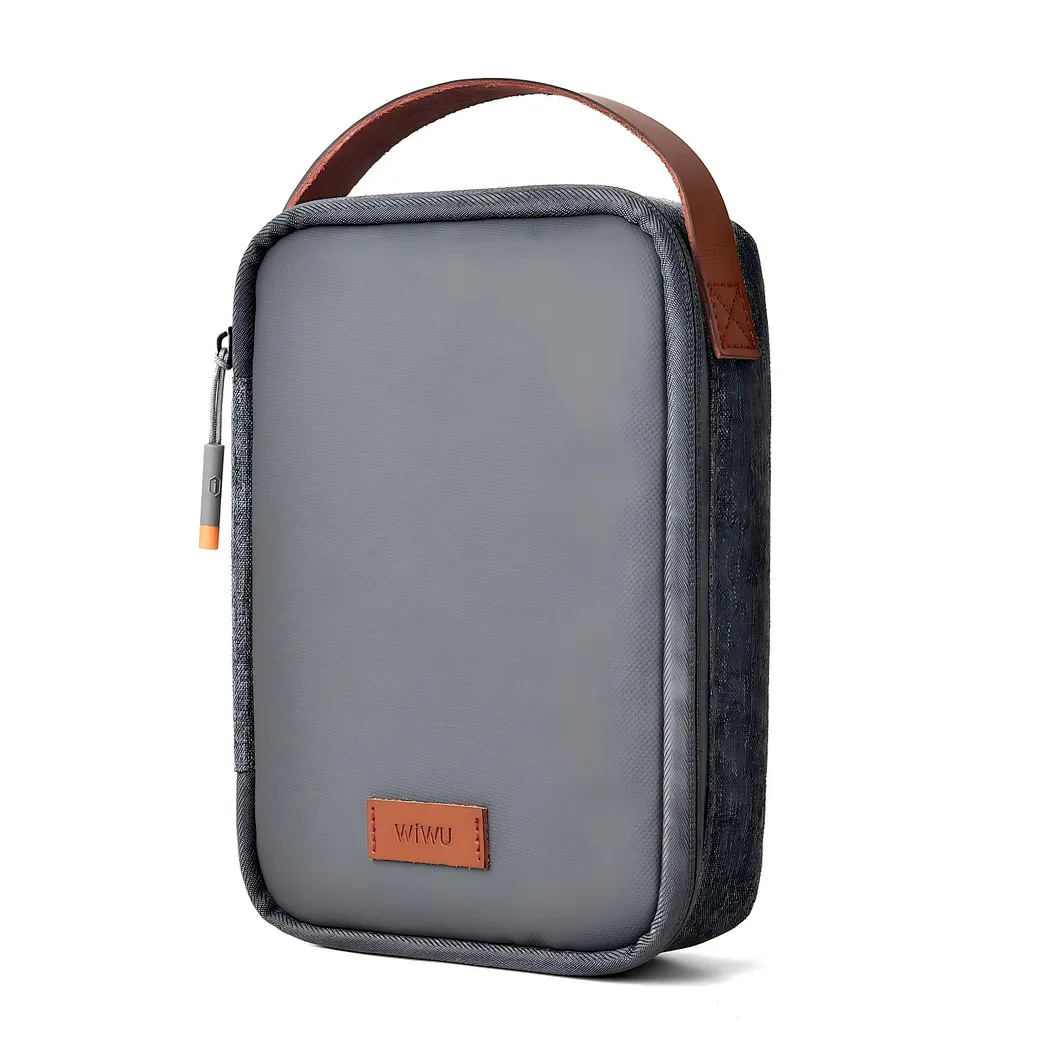 WIWU Minimalis Travel Pouch - Gray