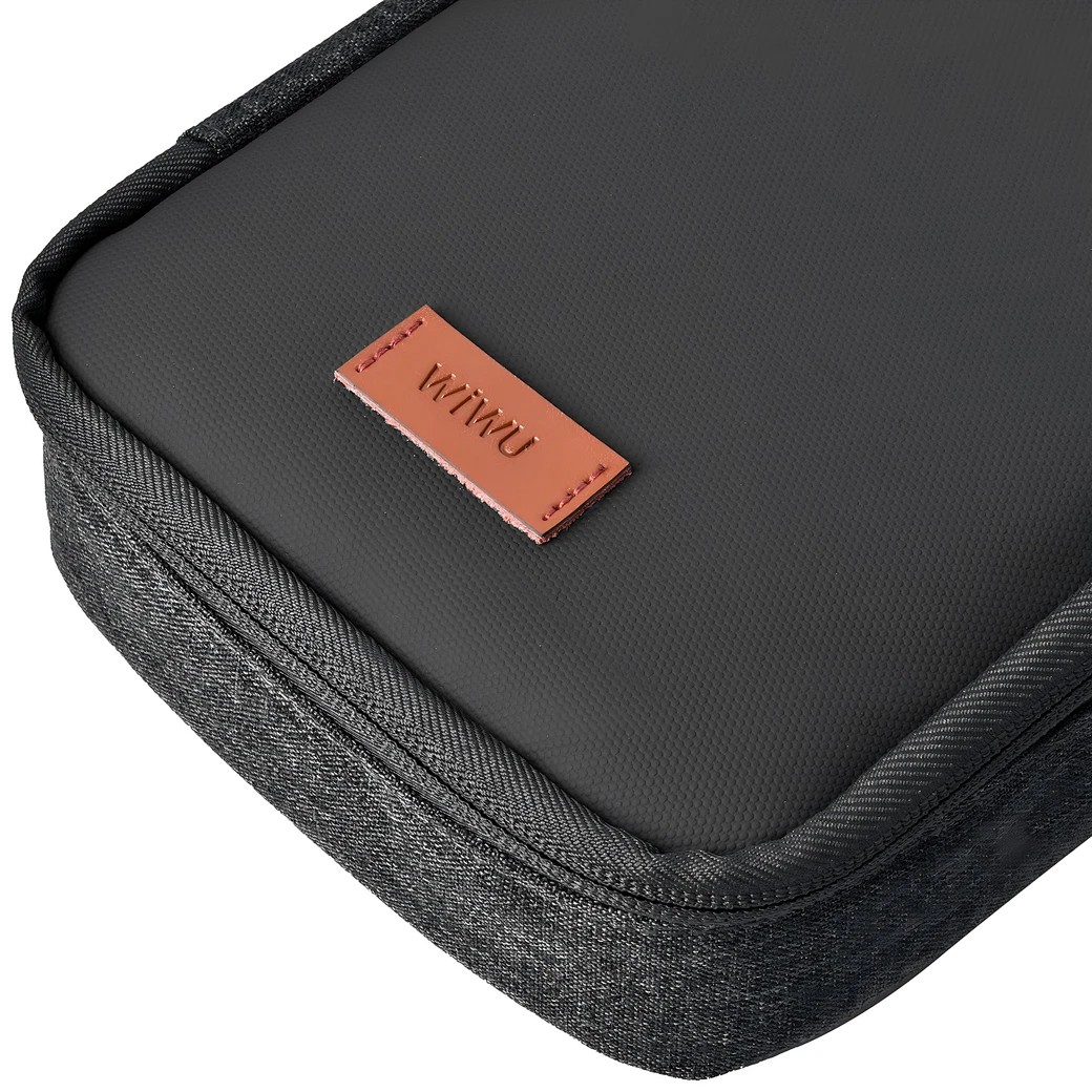 WIWU Minimalis Travel Pouch - Black