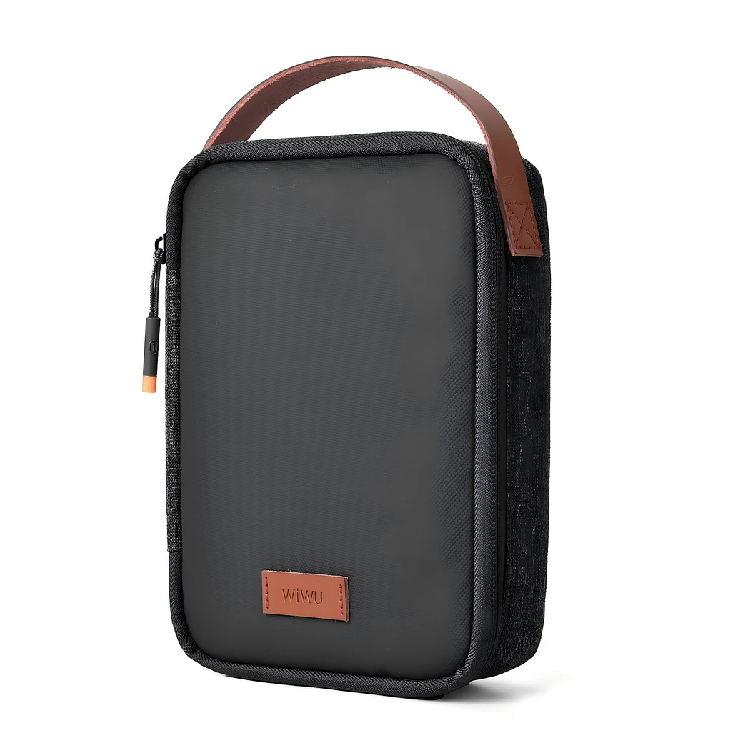 WIWU Minimalis Travel Pouch - Black