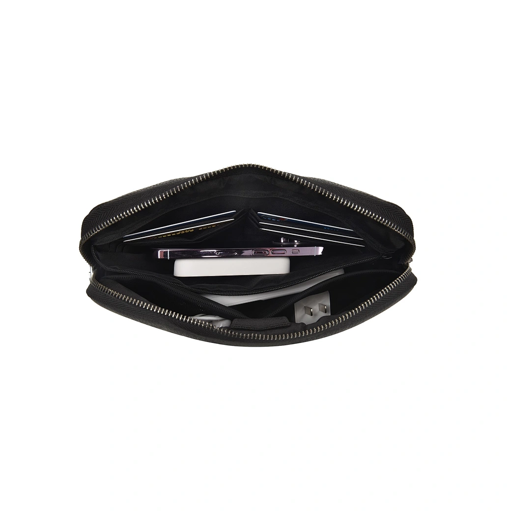 WIWU Alpha Anti-theft Clutch Bag - Black