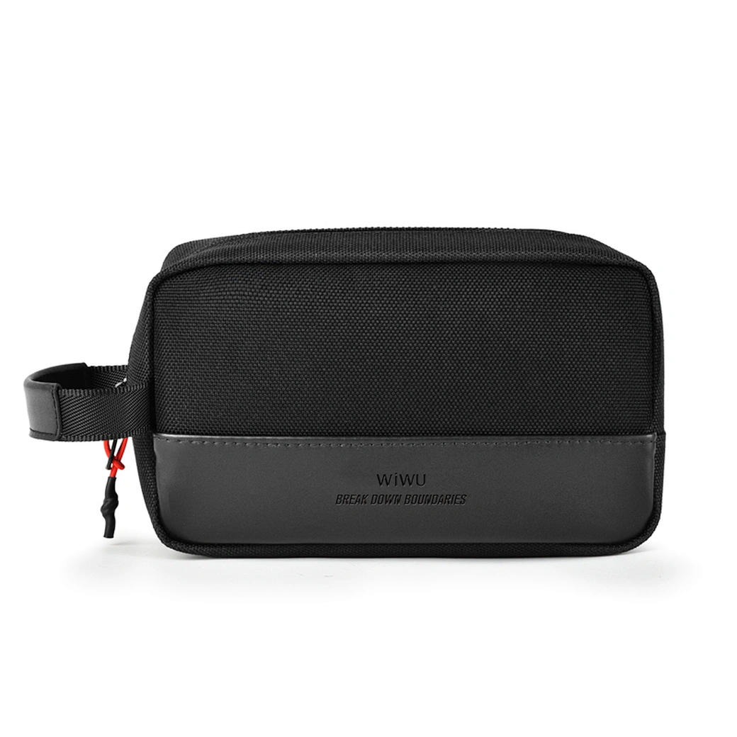 WIWU Essen Travel Organizer Pouch – Compact & Water-Resistant - Black