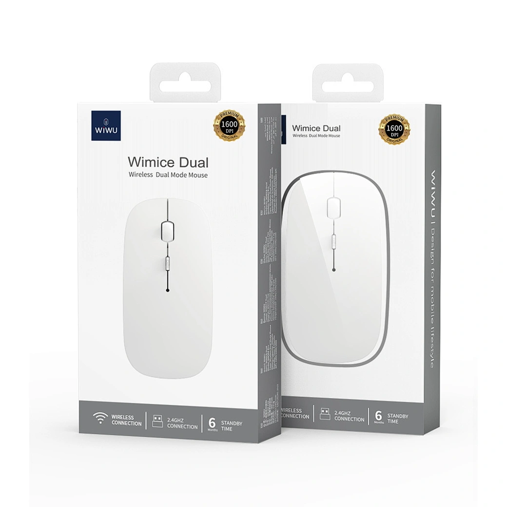 WIWU WM101 Pro Wimice Dual Mode Mouse - White