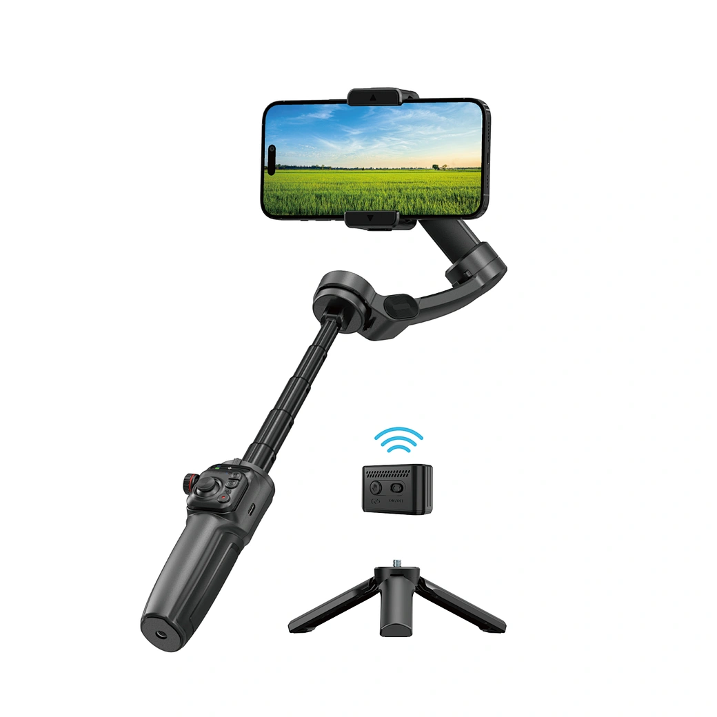 WIWU Wi-SE016 AI-Smart Tracking Gimbal PRO - Black