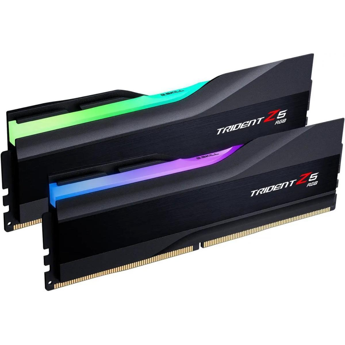 G.SKILL Trident Z5 RGB Series 32GB (2x16GB) DDR5 RAM 6000MT/s CL28 Memory Kit - Black