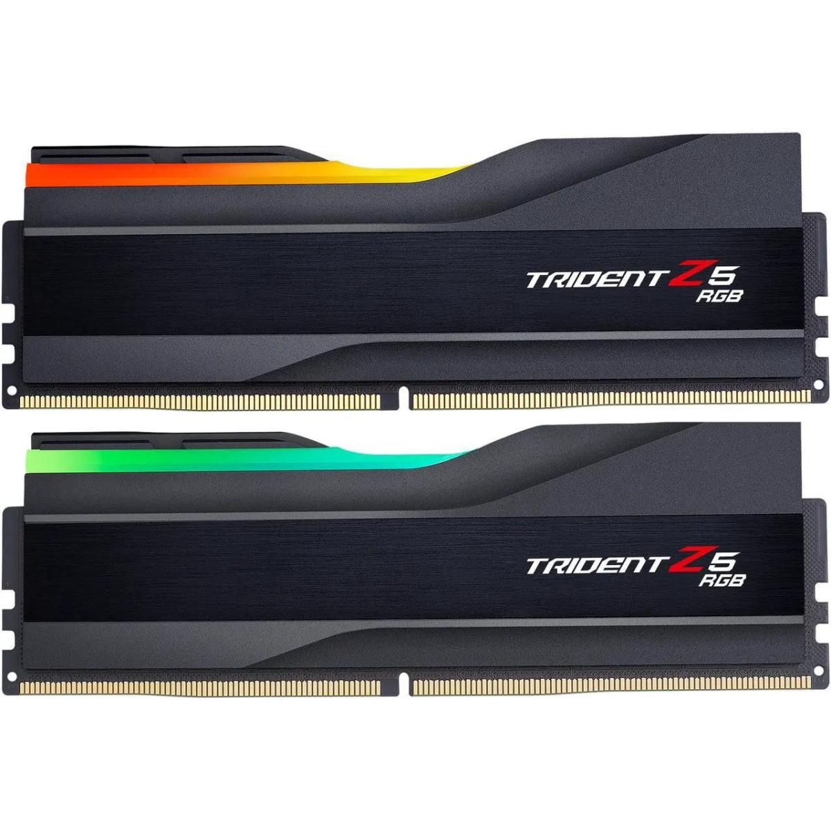 G.SKILL Trident Z5 RGB Series 32GB (2x16GB) DDR5 RAM 6000MT/s CL30 Memory Kit - Black