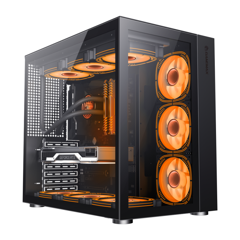 GameMax Infinity Mid Tower Case - Black GameMax Infinity Mid Tower Case - Black