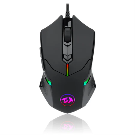 Redragon Centrophorus M601-RGB Gaming Mouse - Black