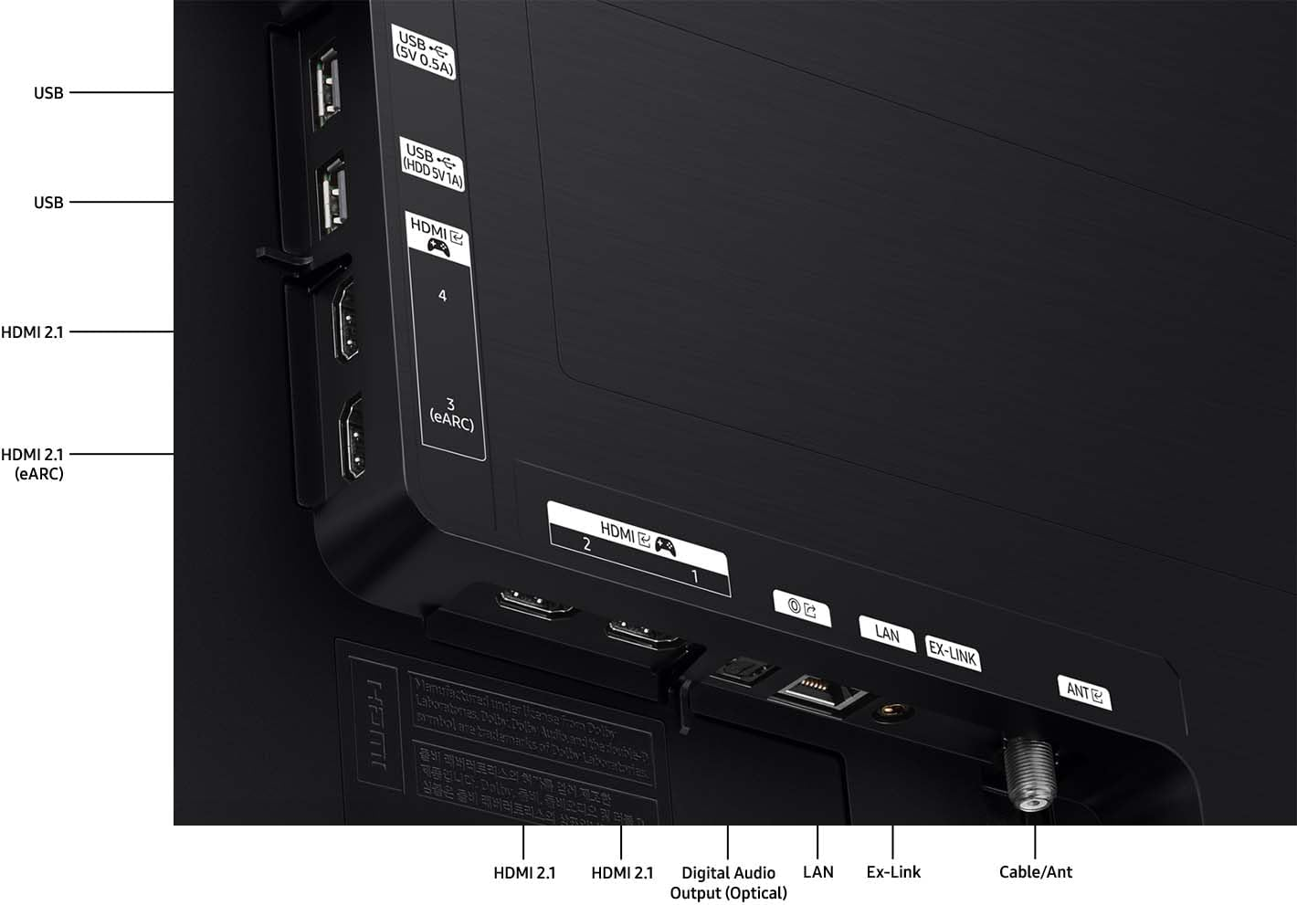 Samsung OLED 4K Smart TV HDR10+ 65
