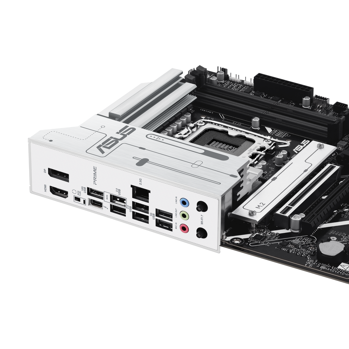 ASUS PRIME Z890-P WIFI 7 DDR5 Advanced Al PC-ready 4x M.2 SSD PCle® 5.0 Thunderbolt™ 4 USB Type-C® 2.5Gb Lan Gaming Motherboard