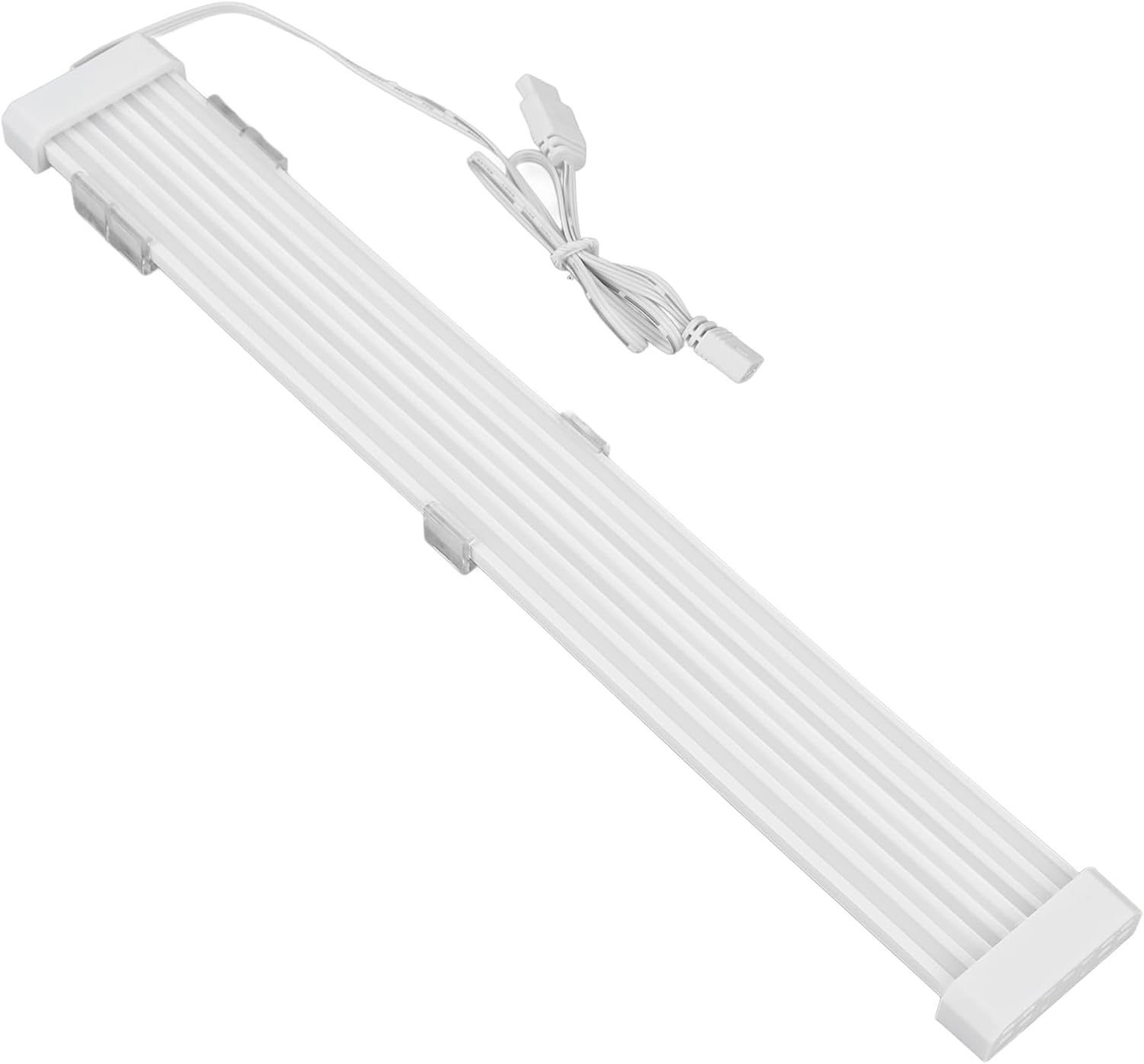 AL200/AL300 Neon Light Board ARGB Extension Cable for 3x8PIN GPU/24 PIN Motherboard Bar 5V 3PIN ARGB Sync Flexible LED Strip - White