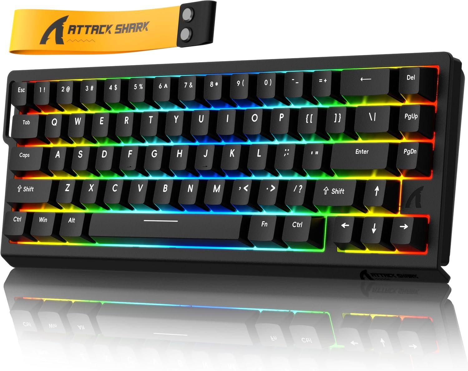 ATTACK SHARK X68 HE  MAGNITC SWITCH KEYBORAD BLACK
