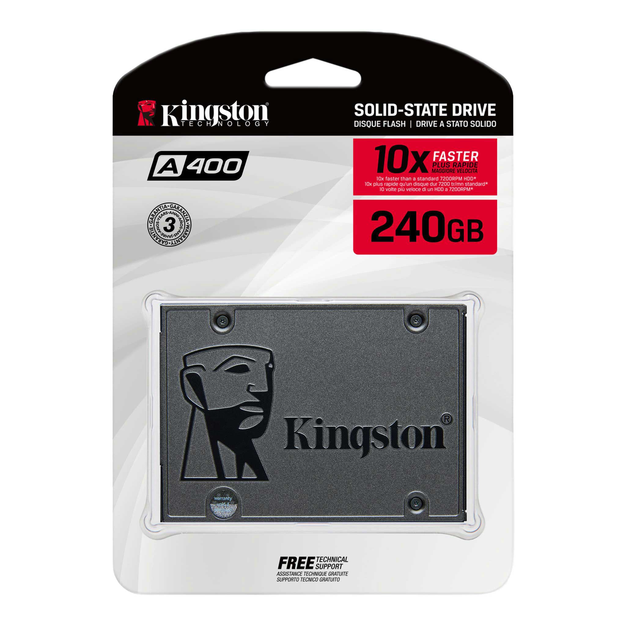 Kingston 240GB A400 SATA 3 2.5 Kingston 240GB A400 SATA 3 2.5