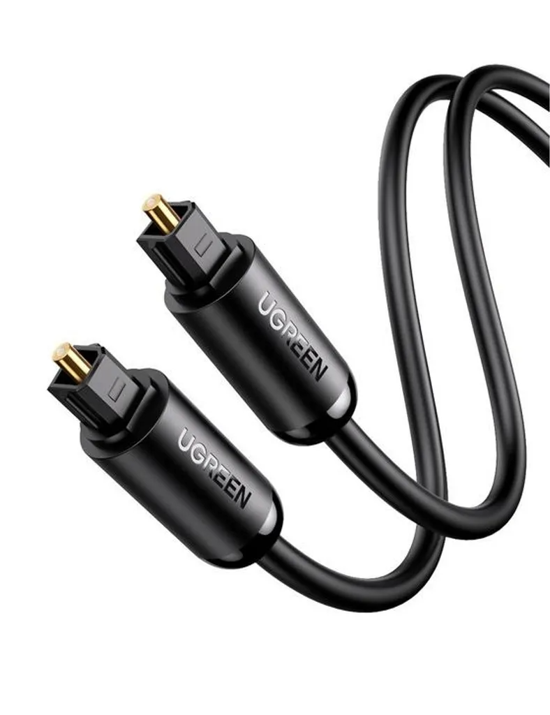 UGREEN AV122 Toslink Optical Audio Cable 3m (Black) UGREEN AV122 Toslink Optical Audio Cable 3m (Black)
