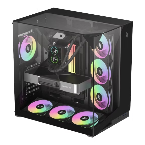 GAMEMAX C56 VC BLACK GAMING CASE