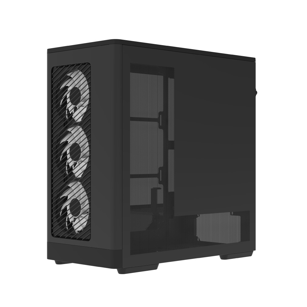 AEROCOOL D520A GAMING CASE - BLACK