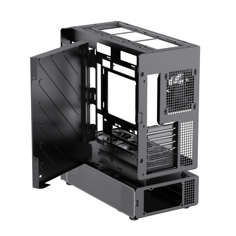 GAMEMAX N90 BG GAMING CASE BLACK