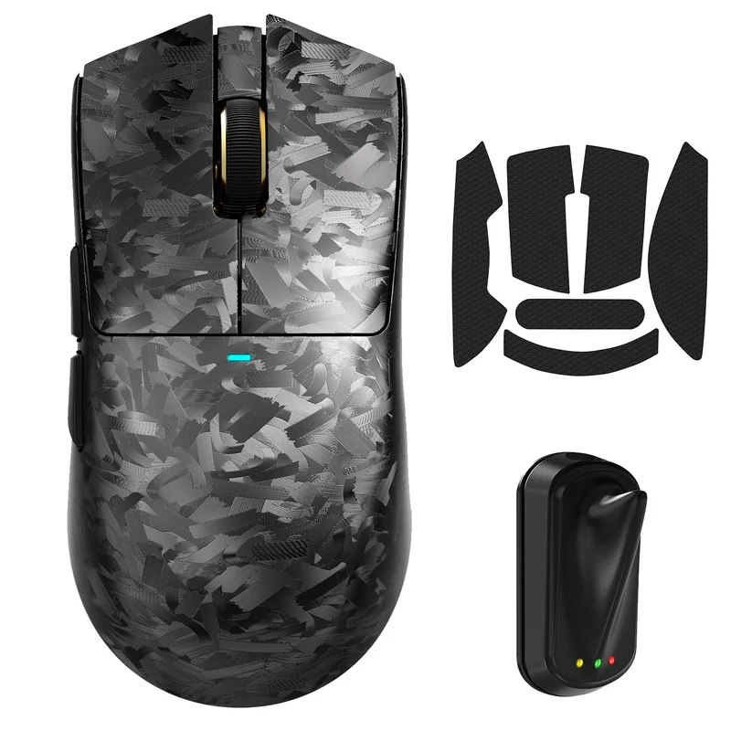 ATTACK SHARK X11 ULTRA MOUSE  PAW3950MAX  NORDIC 54L15 TRI MODE CARBON BLACK