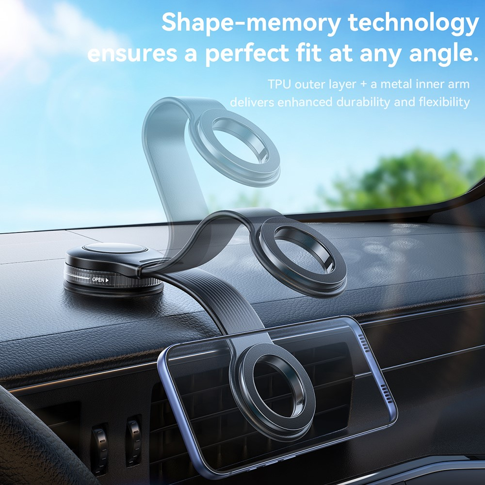 JOYROOM JR-ZS518 Bendable Magnetic Phone Holder-Black