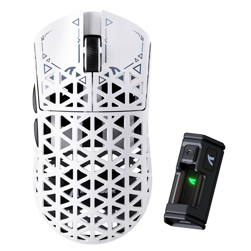 Attack Shark R5 Ultra Lightweight Mouse - White Attack Shark R5 Ultra Lightweight Mouse - White