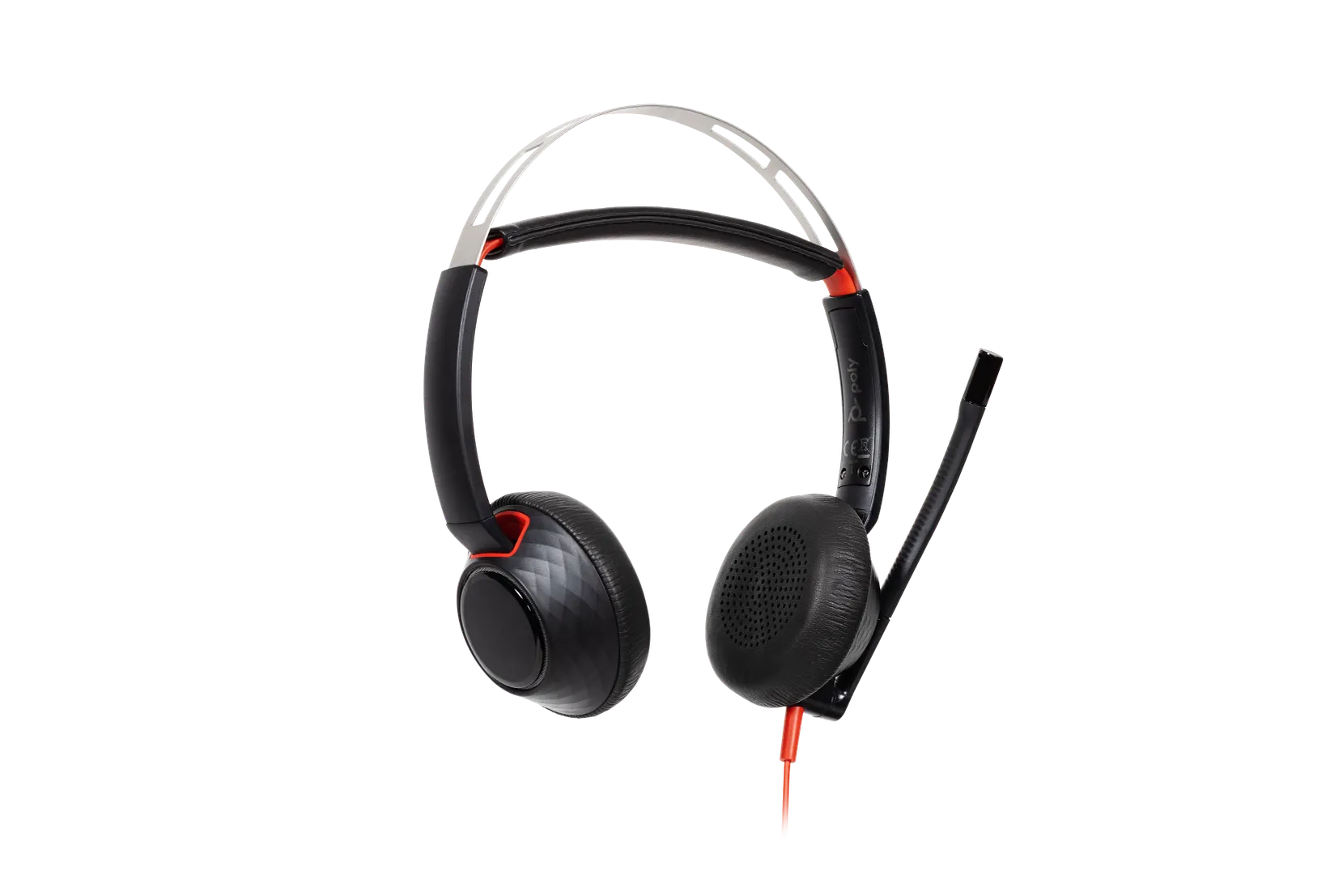 Poly Blackwire 5220 Stereo USB-C Headset +3.5mm Plug +USB-C/A Adapter