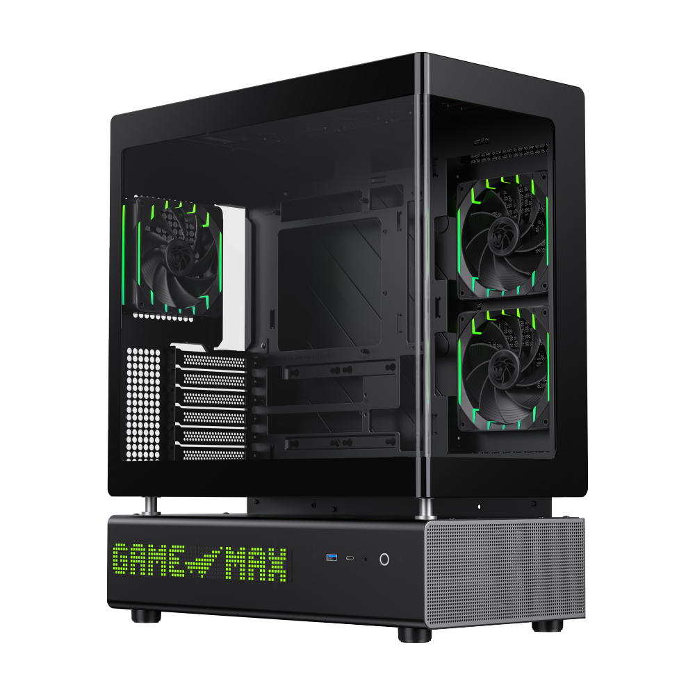 GAMEMAX N90 BG GAMING CASE BLACK