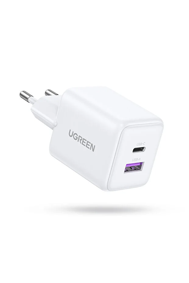 UGREEN X516 30W 2-Port GaN Fast Charger White EU