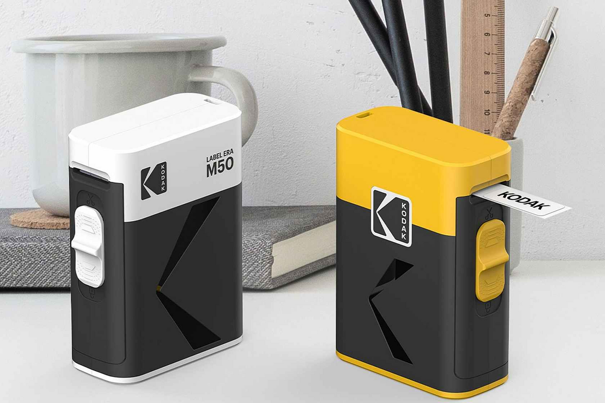 KODAK Label Era Instant Label Printer - Yellow
