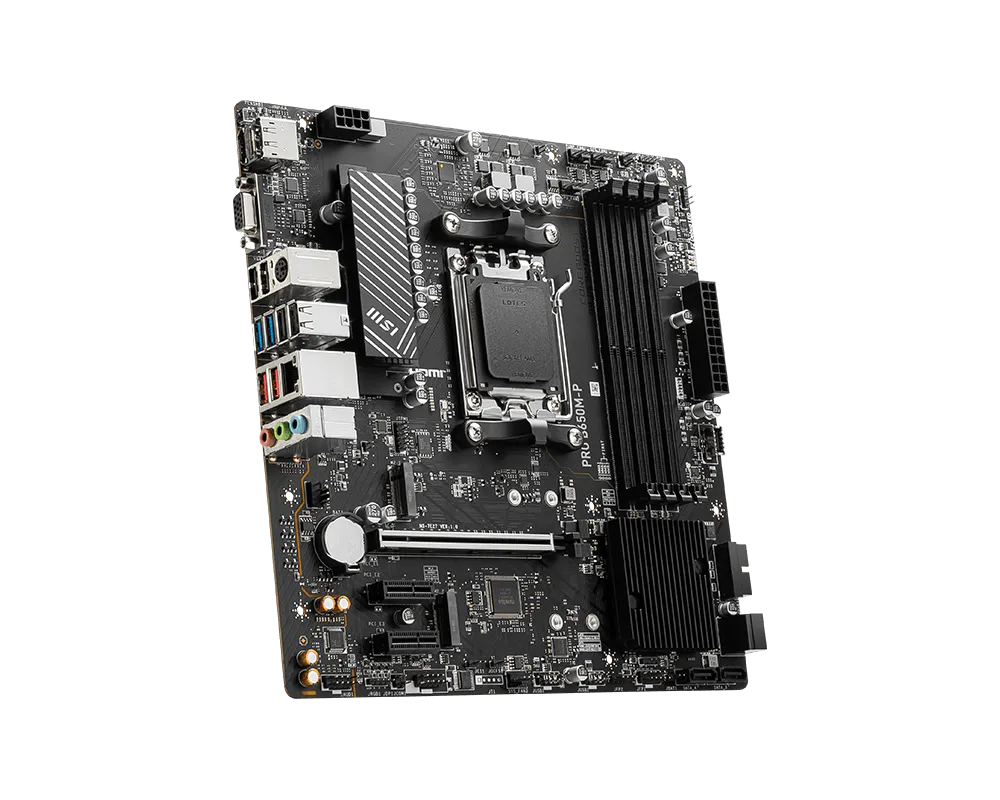 MSI PRO B650M-P AMD AM5 Micro ATX Motherboard