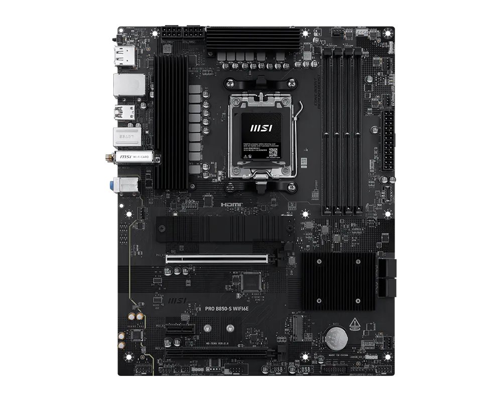 MSI PRO B850-S WIFI6E AMD AM5 Motherboard