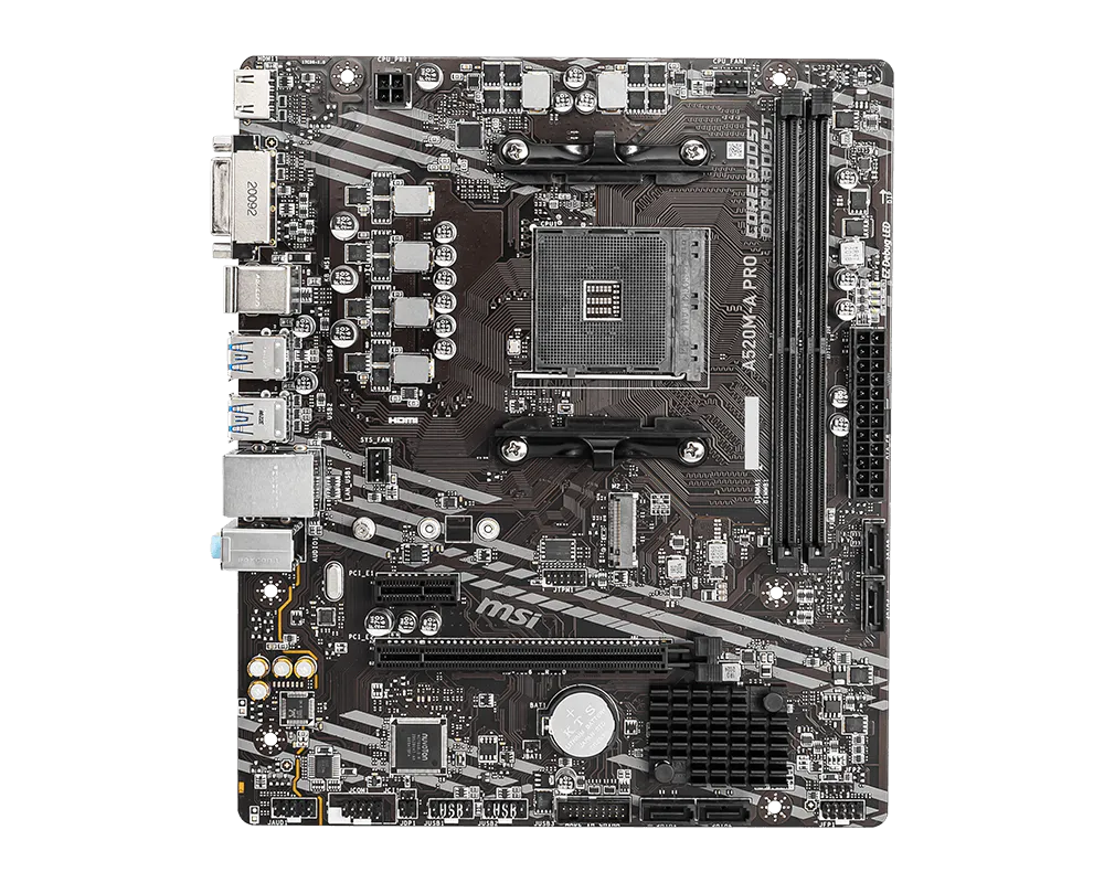 MSI A520-A PRO AMD AM4 MOTHERBOARD
