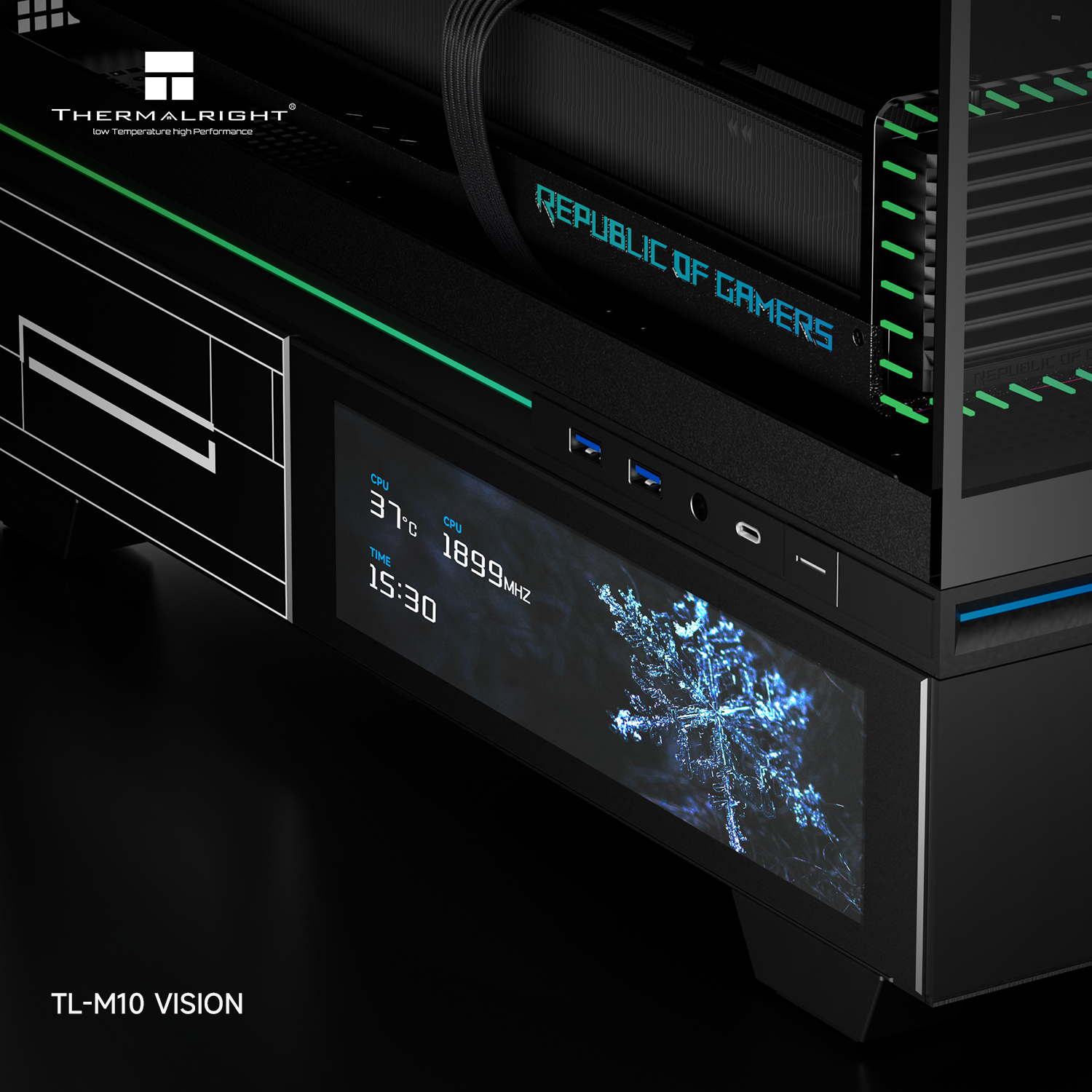 THERMALRIGHT M10 VISION mATX Mid Tower (9.16