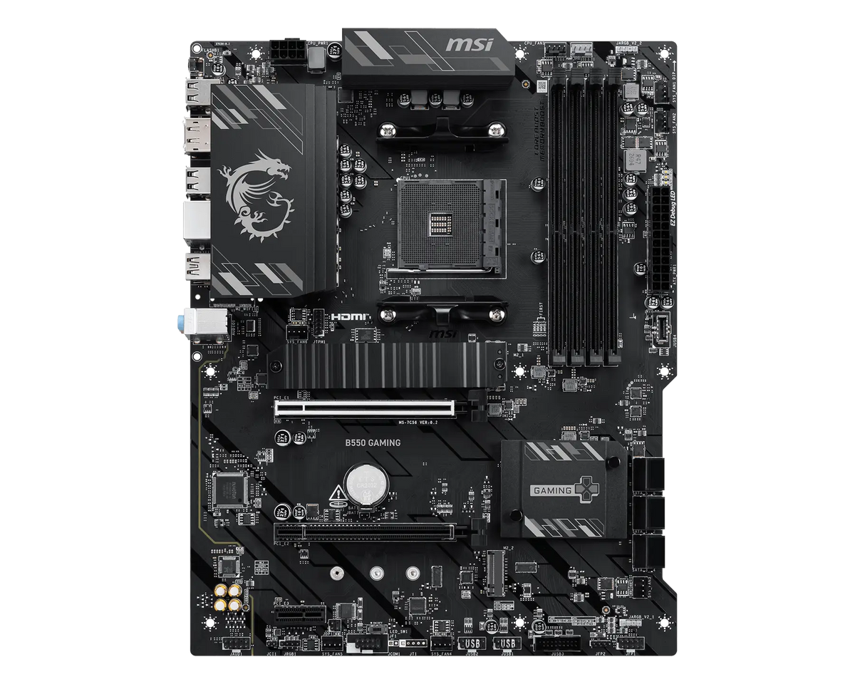 MSI B550 GAMING AMD AM4 PCIe 4.0 ATX Motherboard
