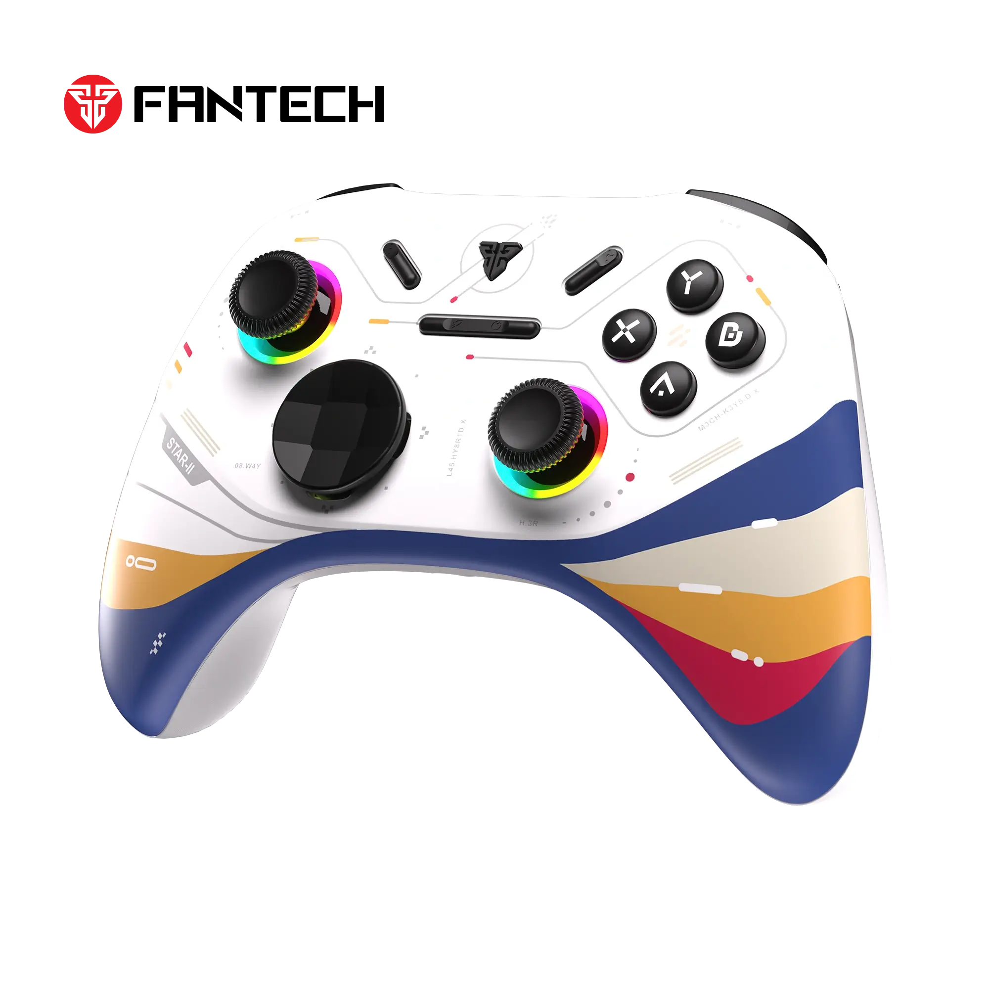 FANTECH WGP15V2S EOS PRO II S WIRELESS CONTROLLER Star Two White