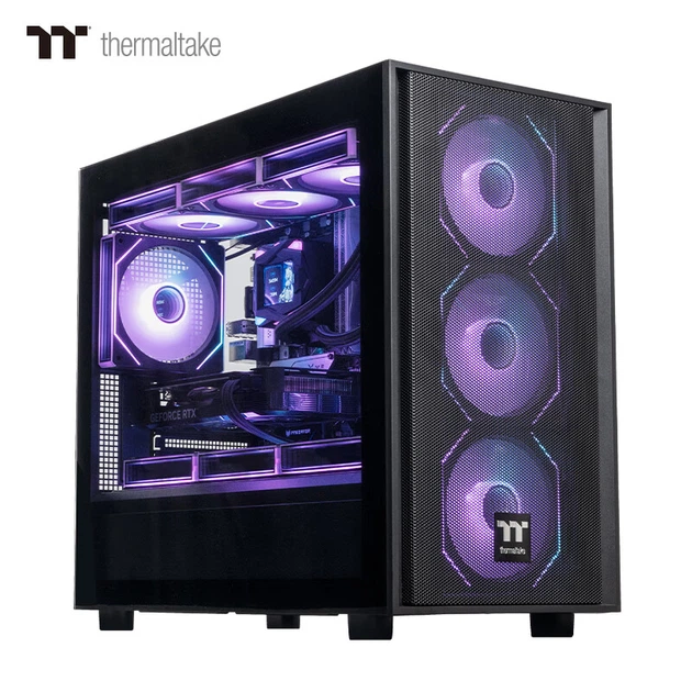 THERMALTAKE S-M Steel Shadow ATX GAMING CASE MESH
