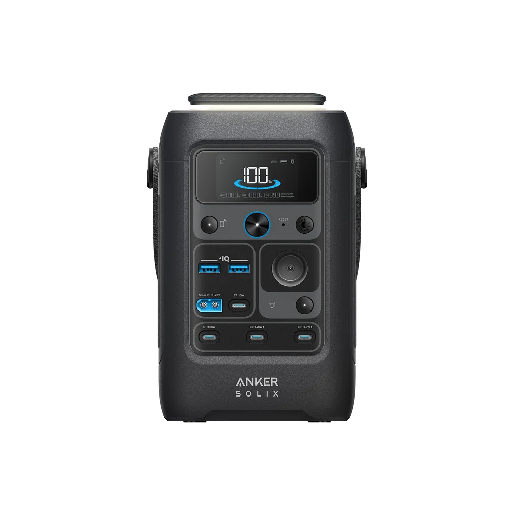 Anker A1728011 SOLIX C300X DC 288Wh 300W Power Station Black